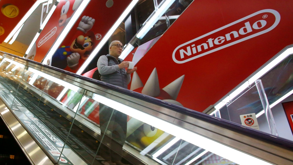 Nintendo store in Tokyo