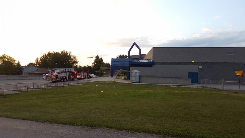 Arson at Wilfrid Jury PS in London Ont. 