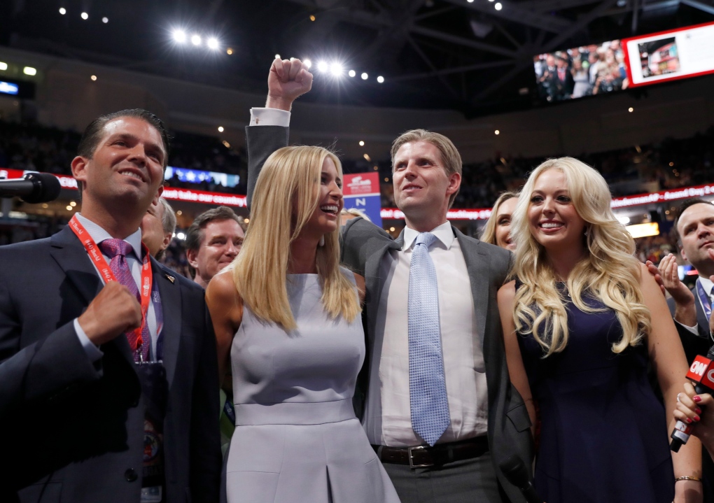 Donald Trump's children at the GOP Convention
