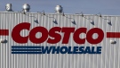 The sign outside of a Costco wholesale store. (THE CANADIAN PRESS IMAGES/Lars Hagberg)
