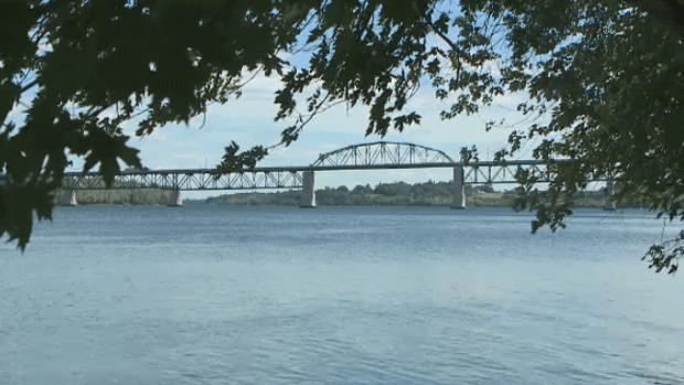 The Princess Margaret Bridge in Fredericton is seen in this undated file image.