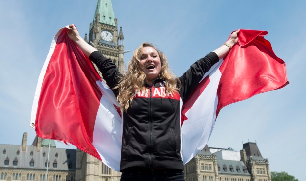Canadian athlete Rosie MacLennan