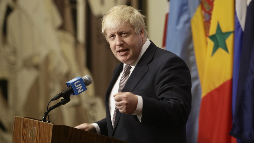 Johnson calls on UN to destroy chemical weapons