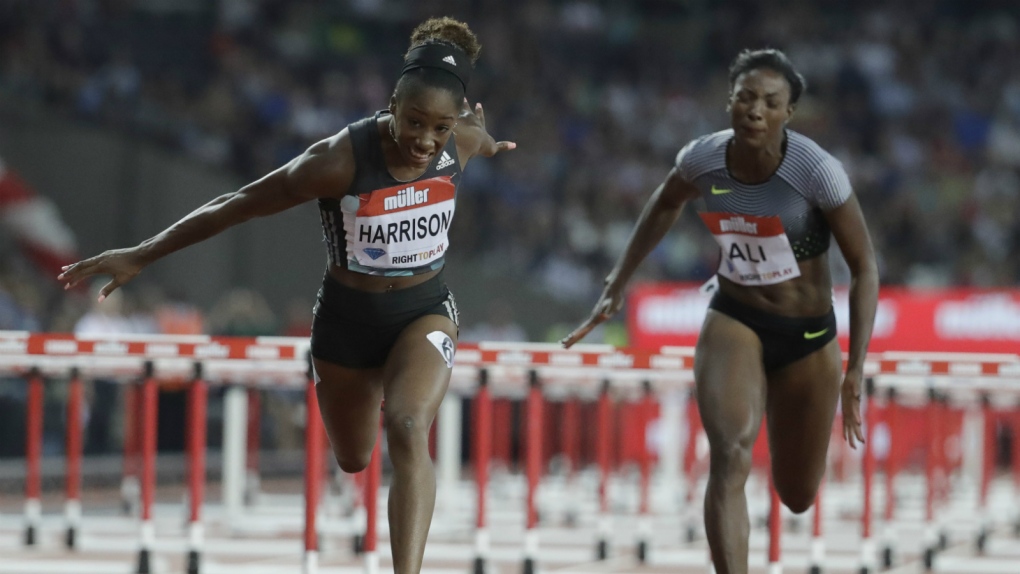 Kendra Harrison sets new world record