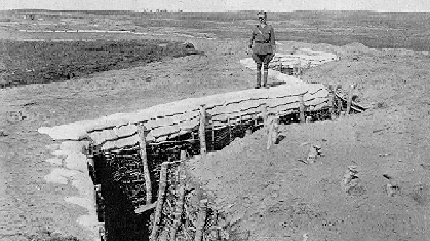 Camp Hughes trenches