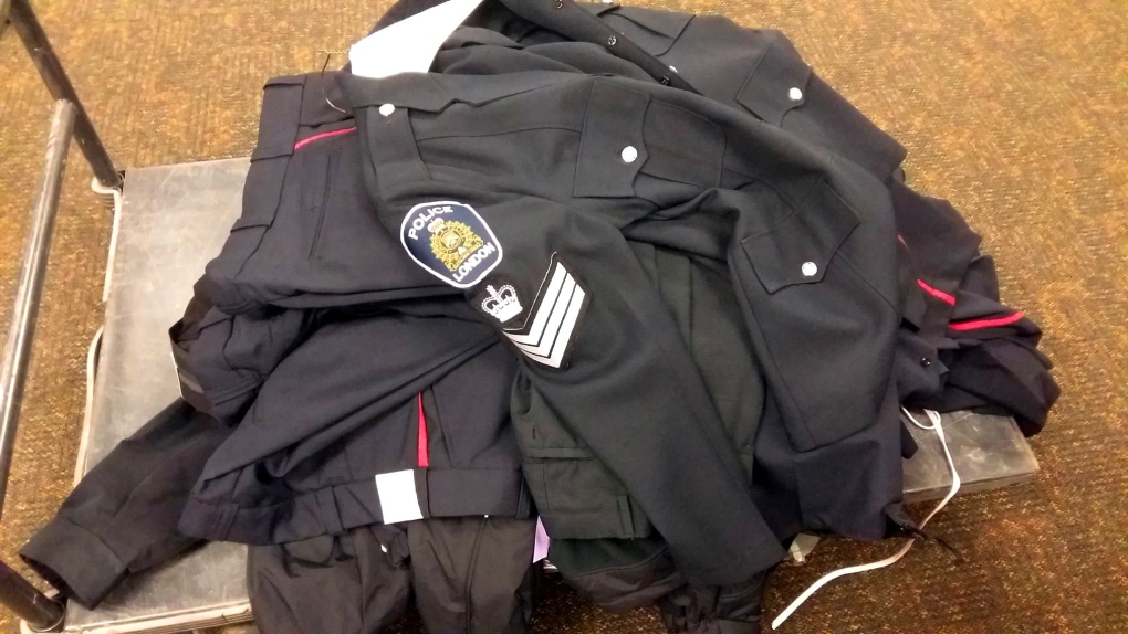 Stolen police uniforms recovered