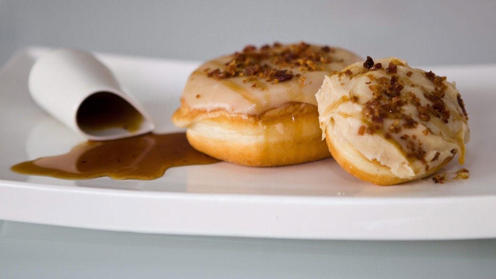 Jelly Modern Doughnuts' maple bacon doughnut