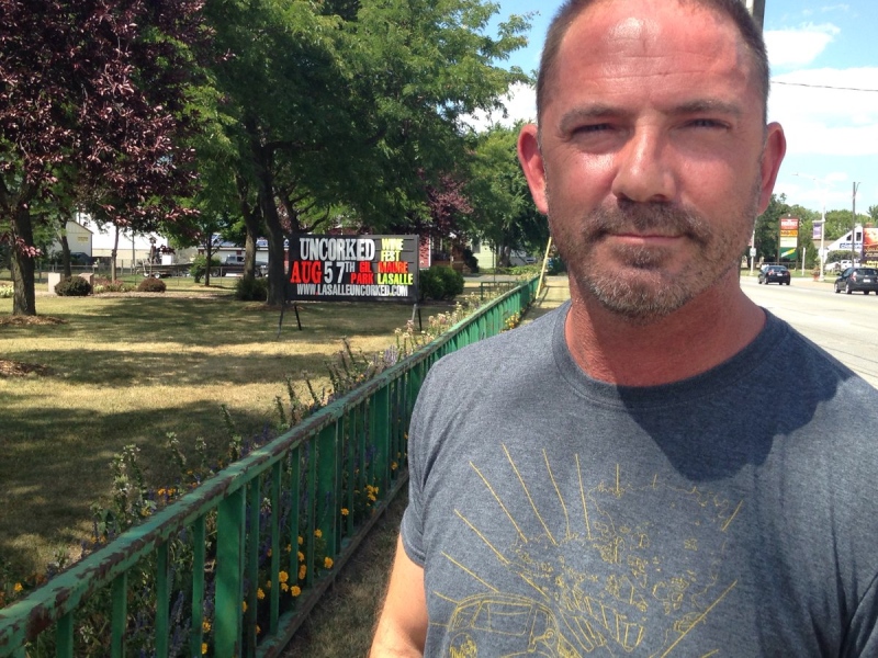 Ian France, organizer of the Uncorked Wine & Food Festival, says the event is cancelled. (Alana Hadadean / CTV Windsor)