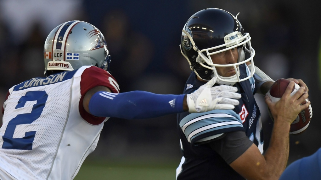 Argos beat Alouettes for first win at BMO field