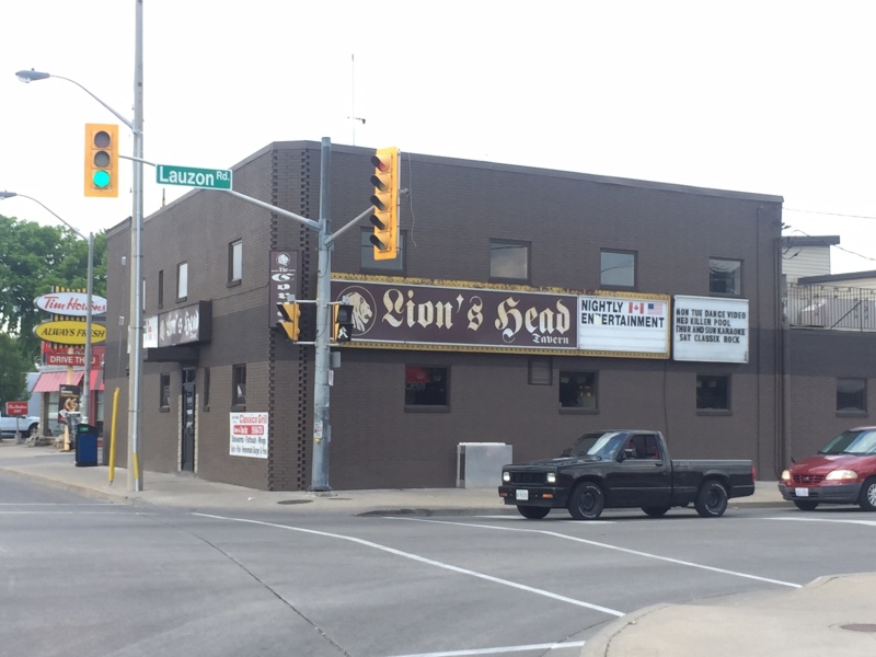 Lion's Head Tavern on Wyandotte Street East in Windsor, Ont., on Tuesday, July 5, 2016. (Alana Hadadean / CTV Windsor)