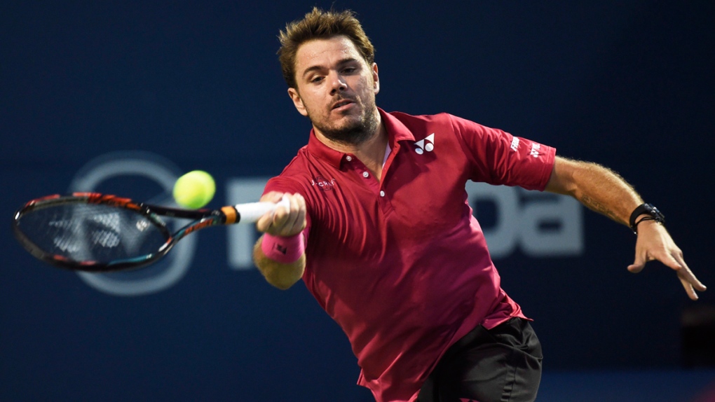 Stan Wawrinka at the Rogers Cup