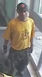 A suspect in a sexual assault at a North York apartment building is shown in this surveillance camera image. (Toronto Police Service)