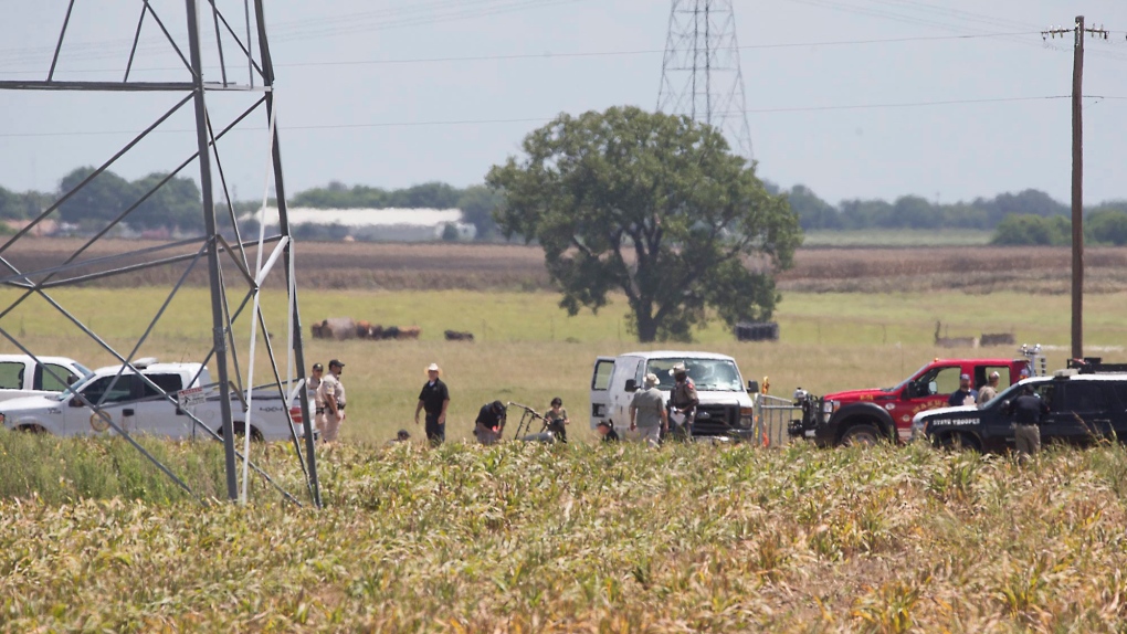 Texas hot air balloon crash