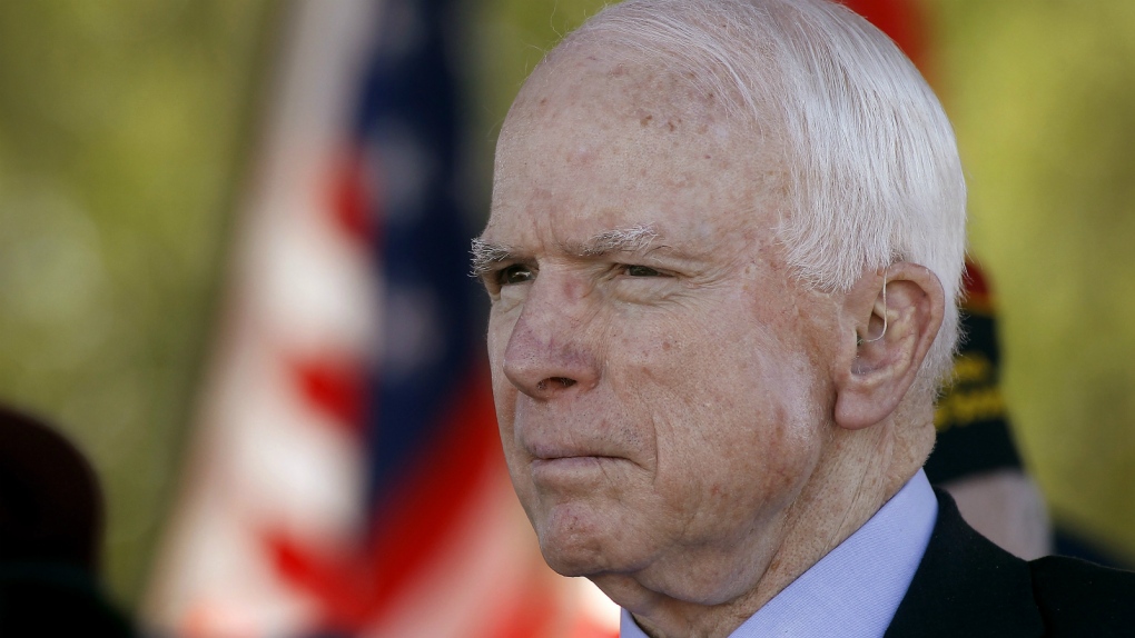 McCain continues support for Trump