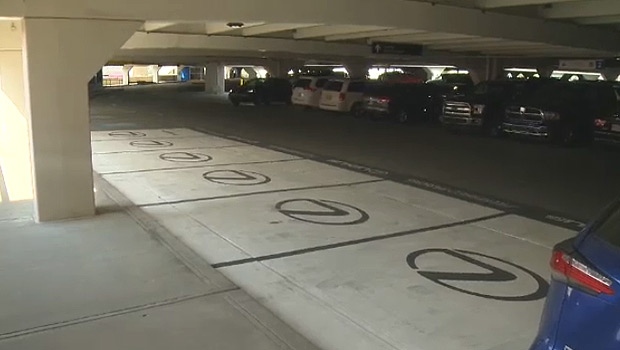 Lexus parking spots