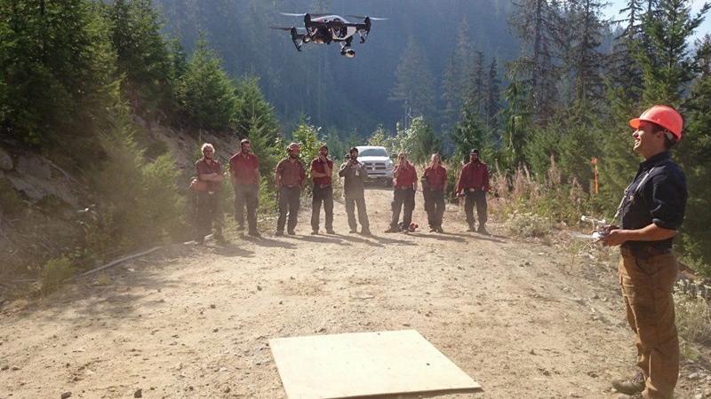 Drones to join fight against B.C. wildfires