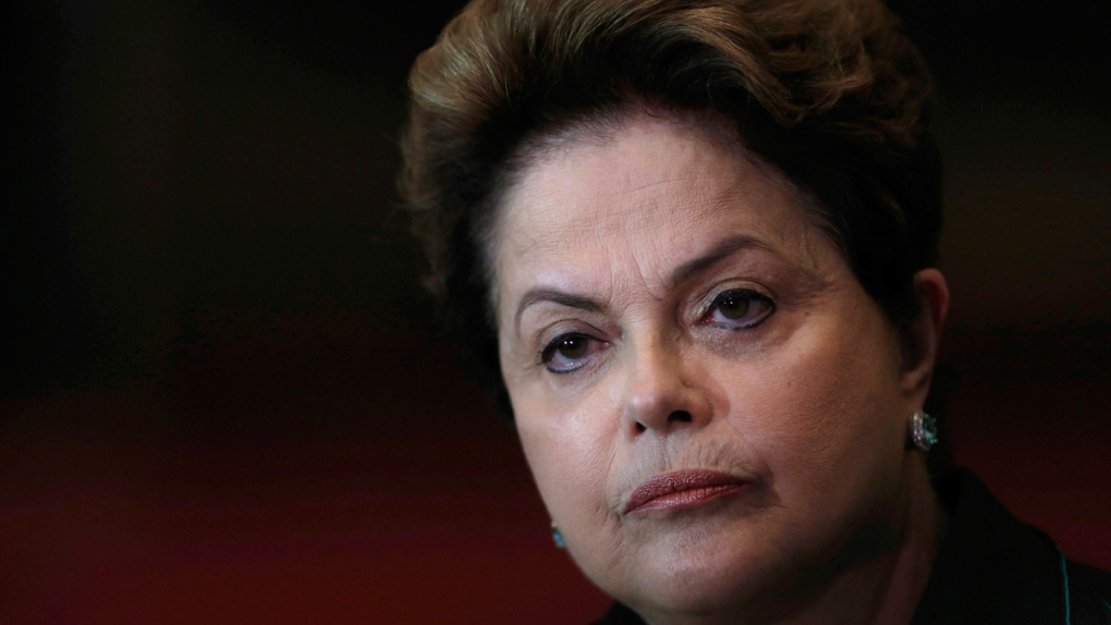 Dilma Rousseff at the Alvorada Palace