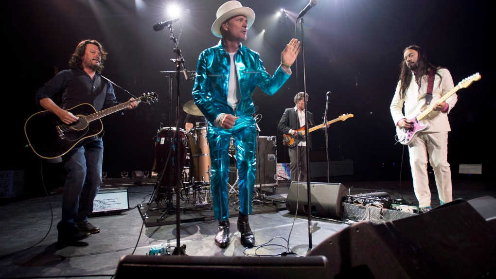 Frontman of the Tragically Hip, Gord Downie