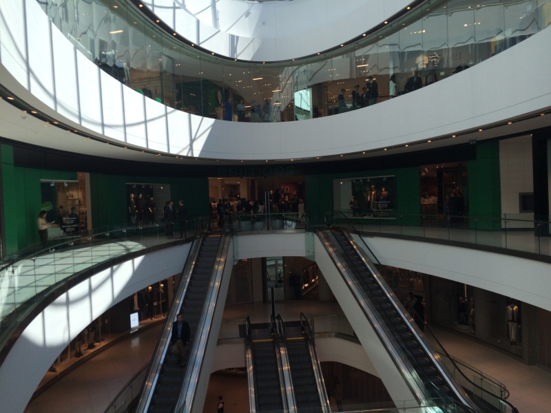230,00 square foot Rideau Centre expansion opens in Ottawa on Aug. 11, 2016.