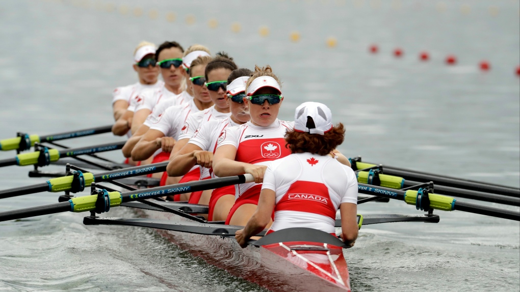 Canada women's rowing eight
