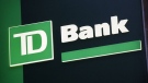 A sign for TD Bank is shown in 2010. (AP Photo/Mark Lennihan)