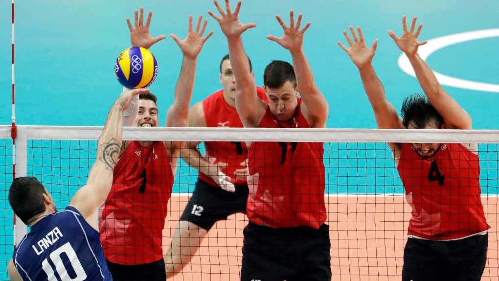 Canada tops Italy, advances to volleyball quarter-finals | CTV News