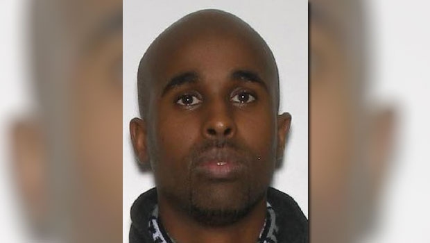 The suspect has been identified as Hamze Abdi Ahmed, 28 years old, of Ottawa. He is described as a Black male, slim build, 5' 10", 160 lbs. (Ottawa Police Handout)