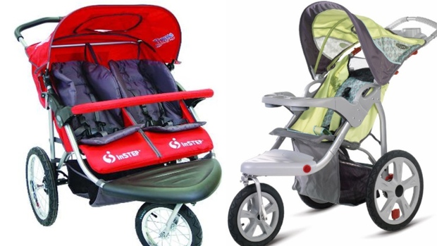 instep double jogging stroller recall