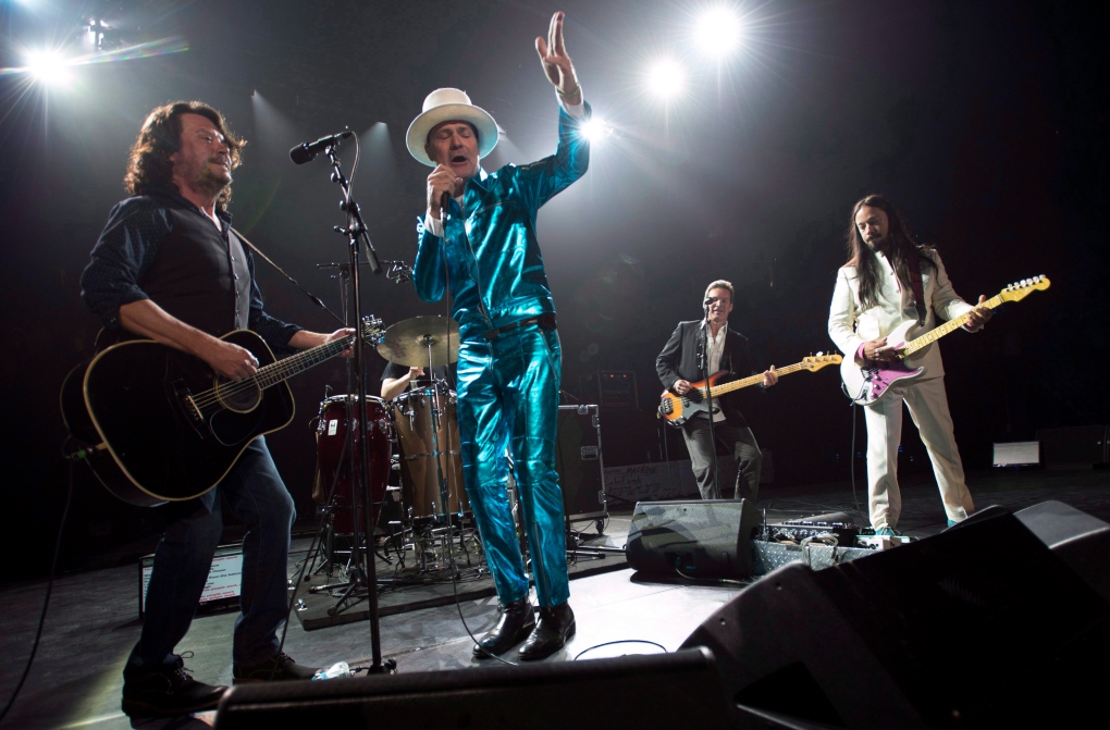 Tragically Hip members warning fans of fake merchandise