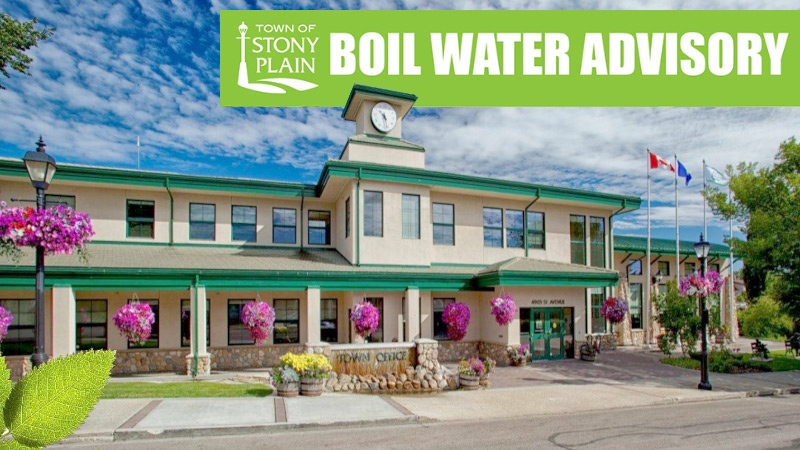 Stony Plain Boil Water Advisory