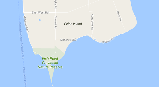 Pelee Island map