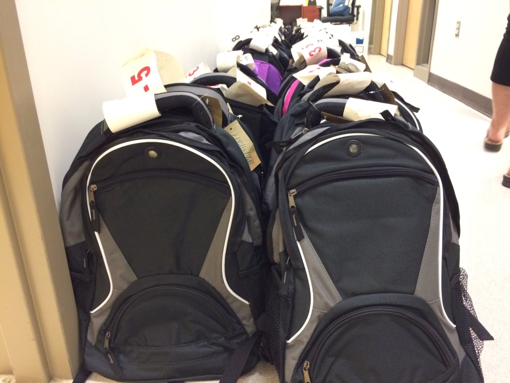 Salvation Army Backpacks