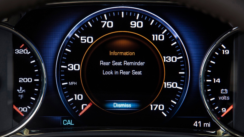 back seat car sensor