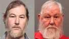 Harry Sadd, 74, pleaded guilty to eight charges of sexually assaulting young boys in the Victoria area in the late 1970s and early 1980s. (File photos)