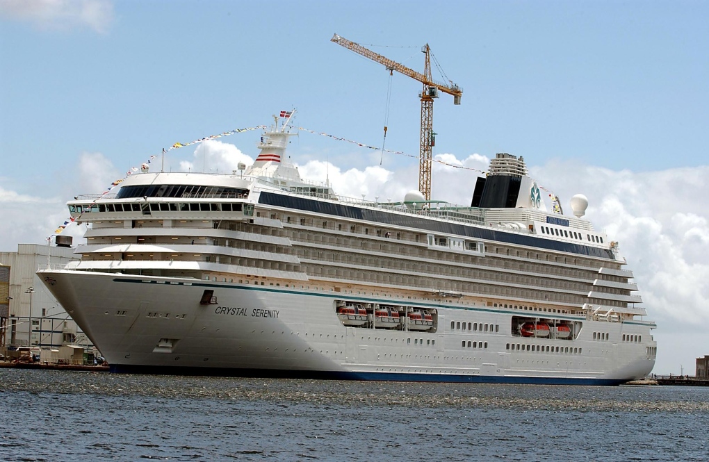 Crystal Serenity cruise ship 