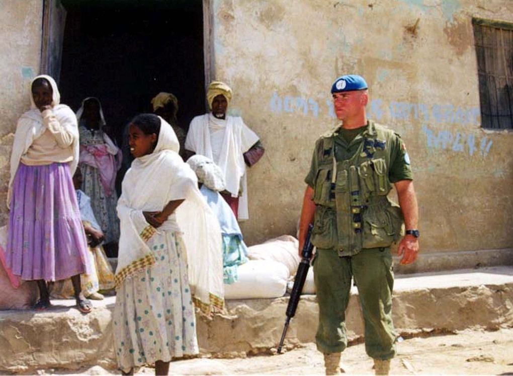 Canadian UN peacekeeper