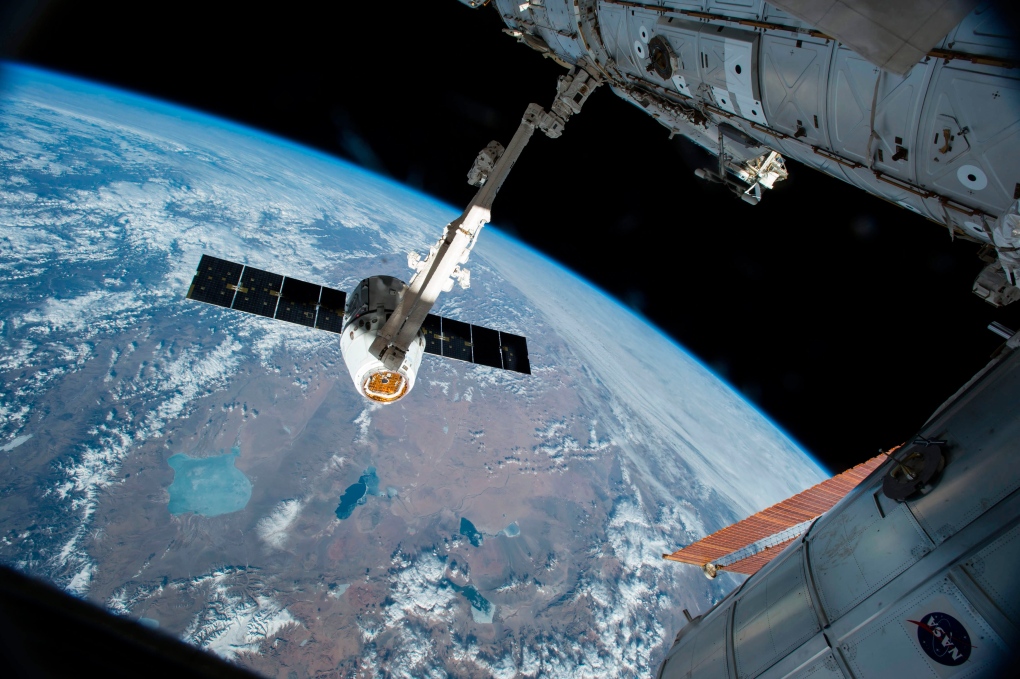 SpaceX Dragon cargo spacecraft 