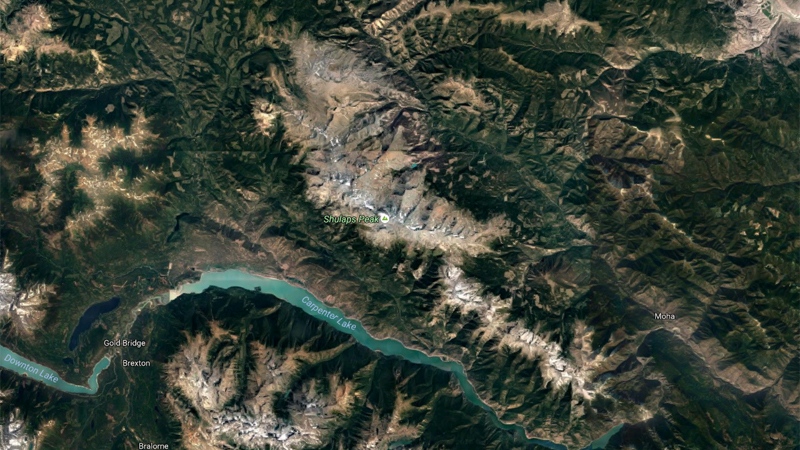 Shulaps mountain range