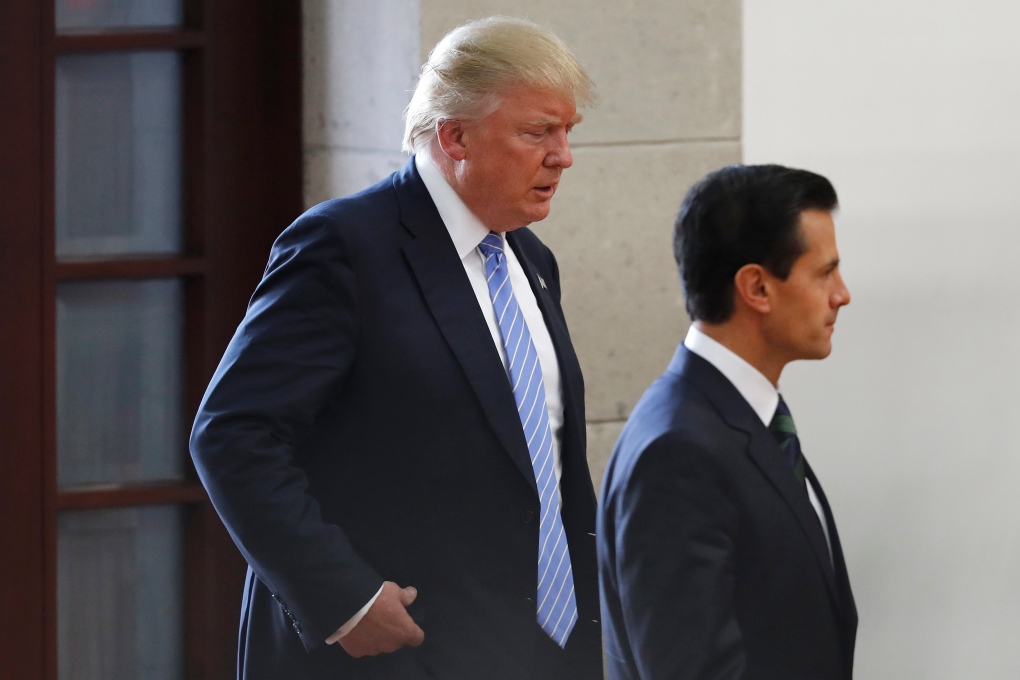Trump meets Mexico's president