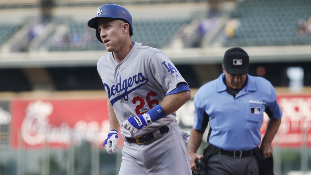 Los Angeles Dodgers' Chase Utley