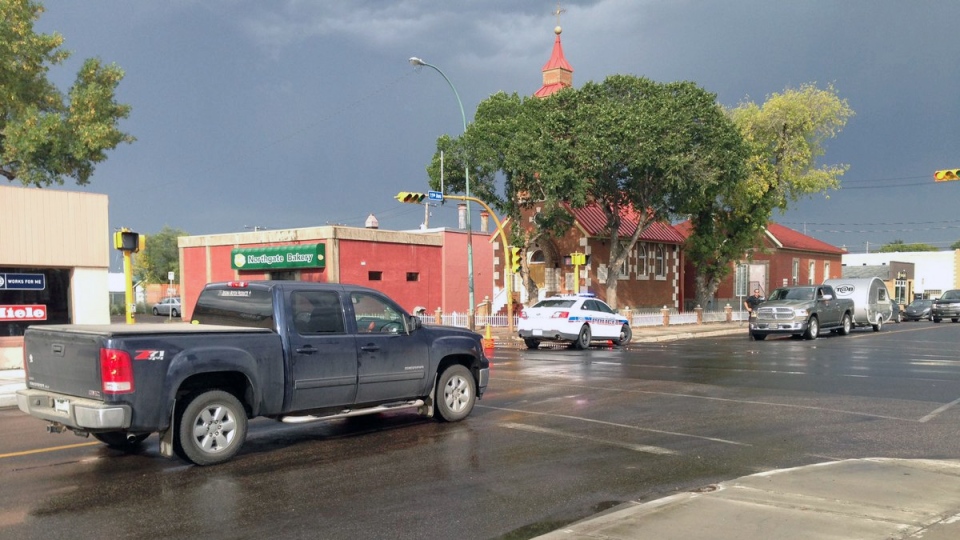 Winnipeg Street standoff