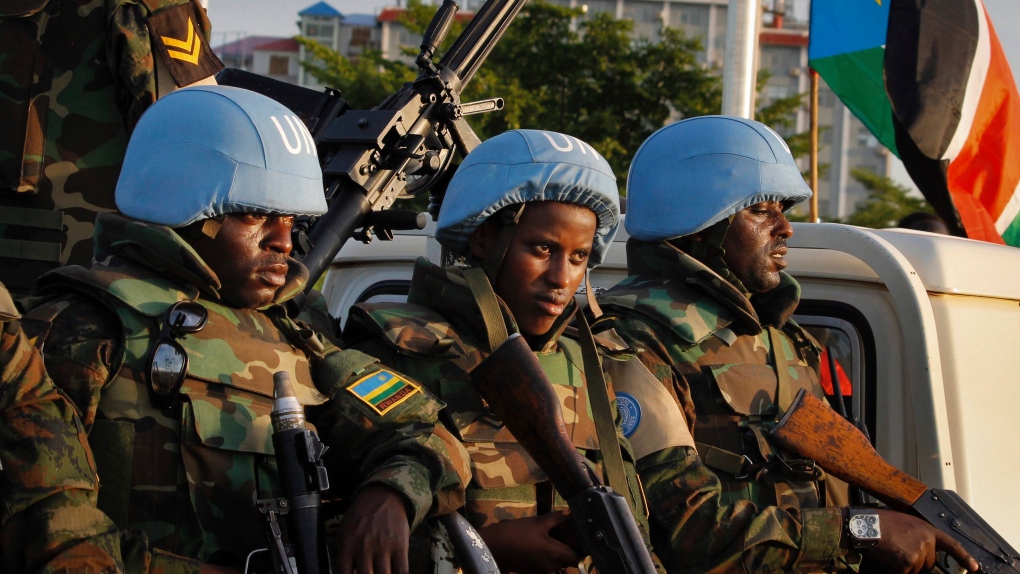 UN Peacekeepers in south sudan