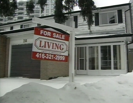 Some in the real estate industry are blaming the land transfer tax for the drop in home sales in the city of Toronto.