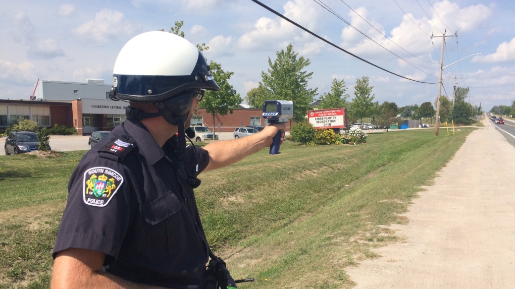 South Simcoe police speed enforcement