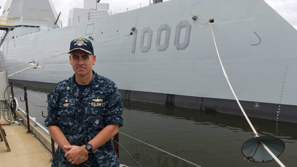 USS Zumwalt destroyer ready for U.S. Navy