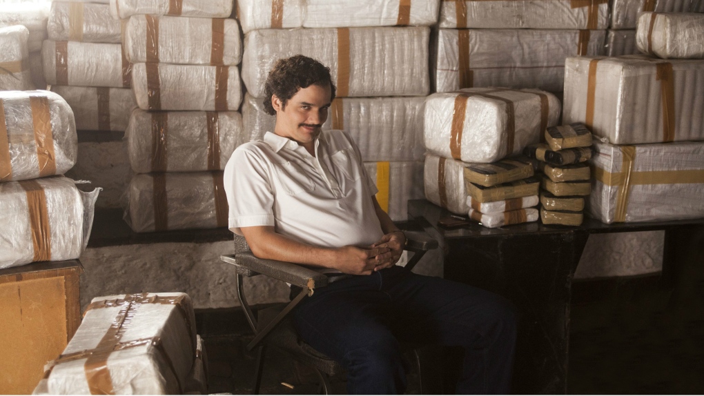 Wagner Moura as Pablo Escobar in 'Narcos'