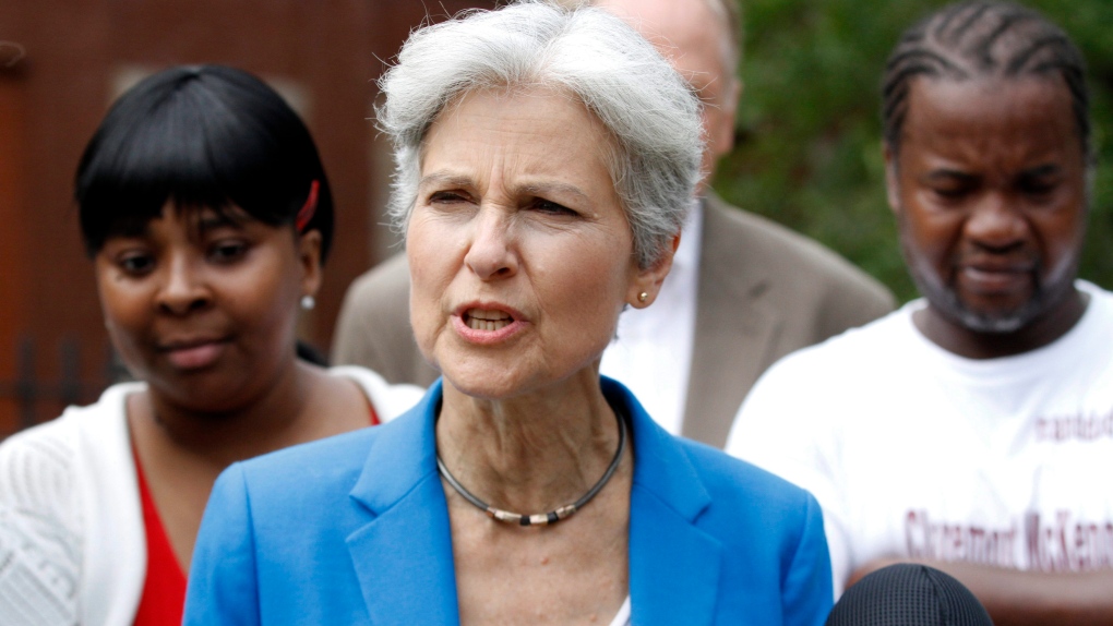 Green Party presidential candidate Jill Stein