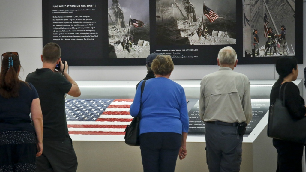 Tourists visit Sept. 11 museum in New York