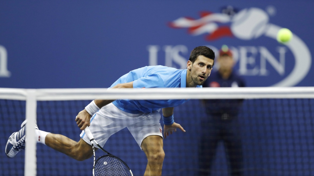 Novak Djokovic at 2016 U.S. Open final