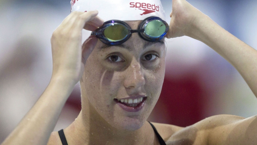  Canadian Paralympic swimmer Aurelie Rivard